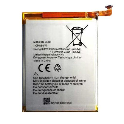 Battery for Tecno i3 BL-30UT - Indclues