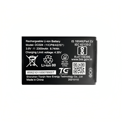 Mobile Battery for Airtel Hotspot AMF-311WW 4G WiFi Data Card DC024 (2300mAh)